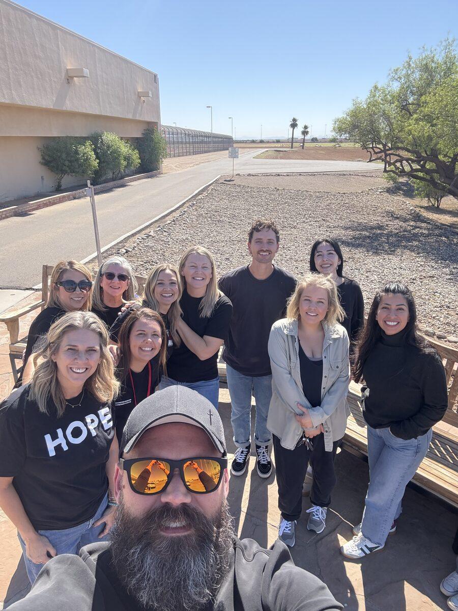 ChannelMom prison-ministry volunteers serving together